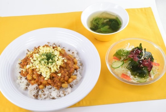大豆と根菜のトマトドライカレーセット